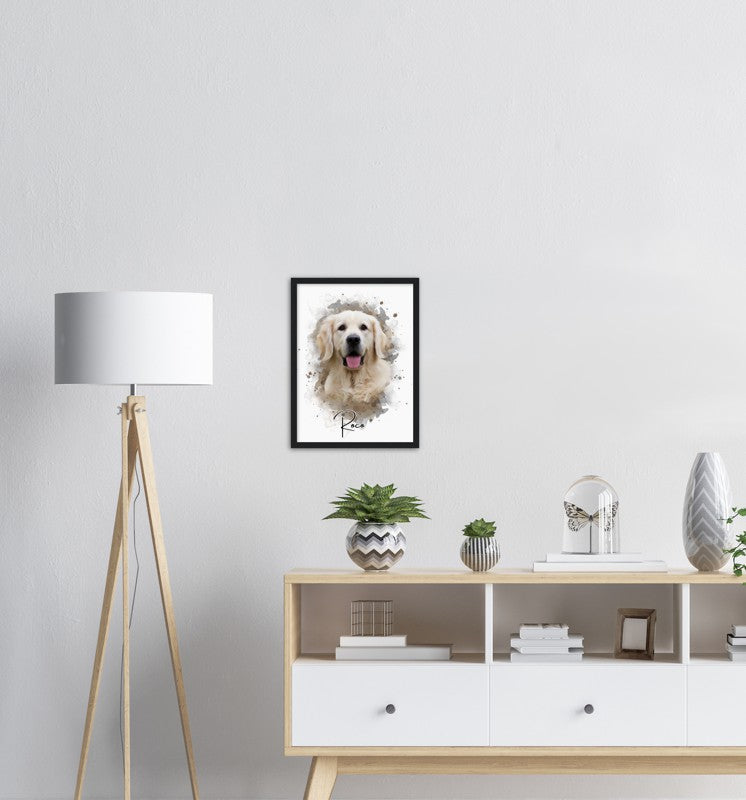 Watercolour Pet Portrait (*DIGITAL FILE)