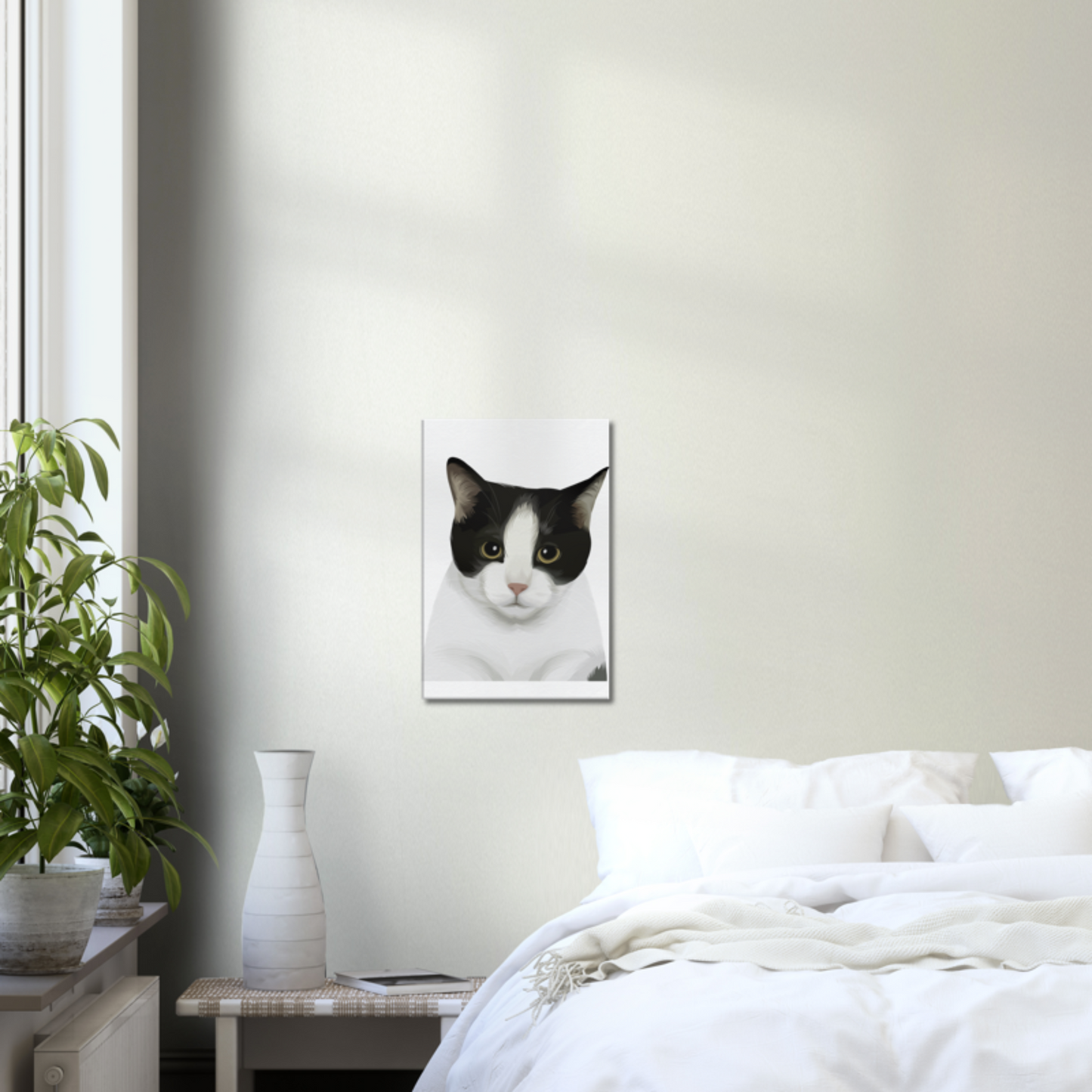 Vector Art Pet Portrait Canvas