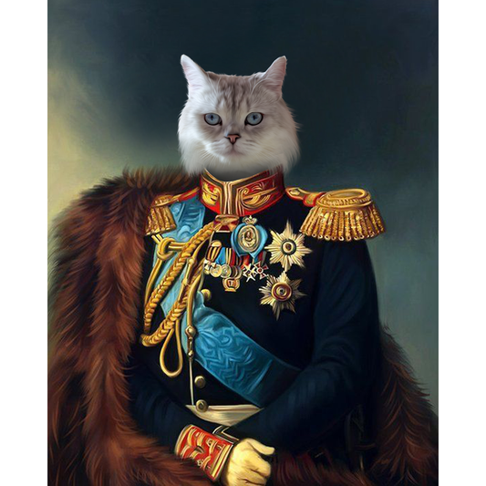 Royal Renaissance Pet Portrait (*DIGITAL FILE)